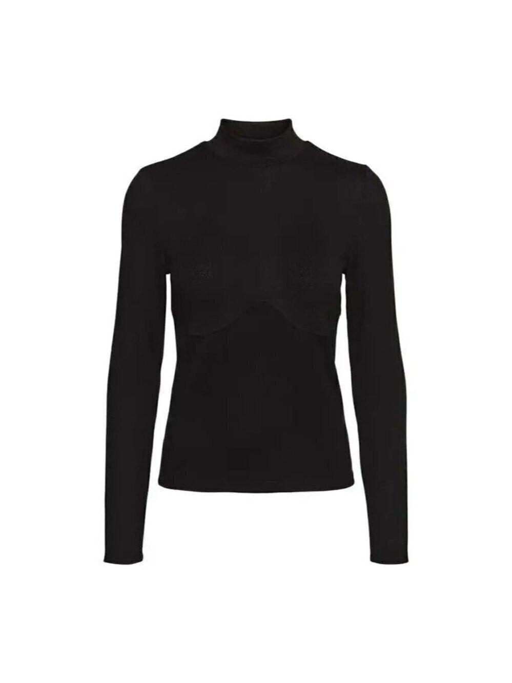 𝅺vero Moda BNWOT womens mock neck ribbed sweater "edna"